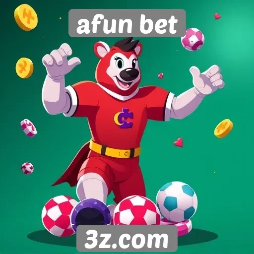 Variedade de jogos disponíveis na afun bet